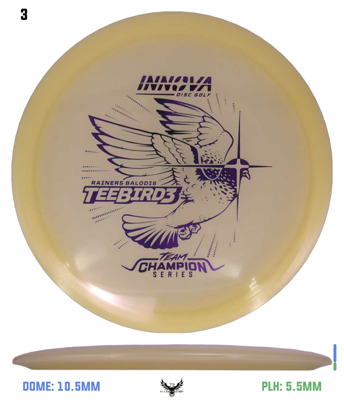 Innova Proto Glow Champion Teebird3 - Rainers Balodis 2026 Tour Series
