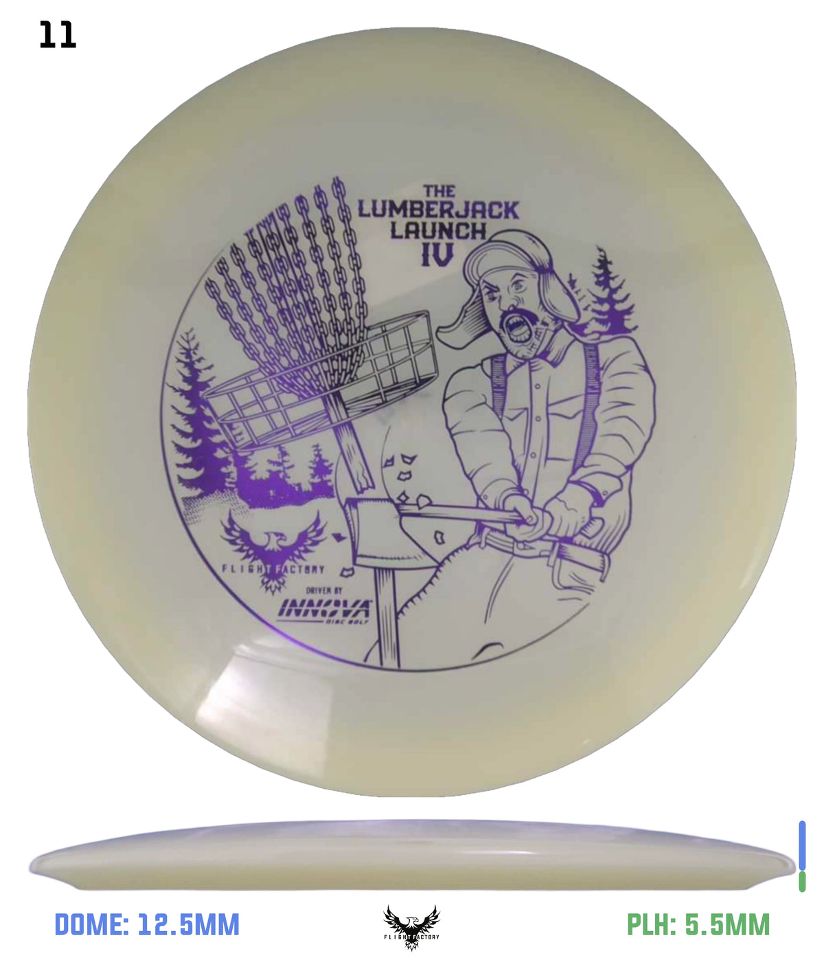 Innova Glow Champion Teebird - Lumberjack Launch 4
