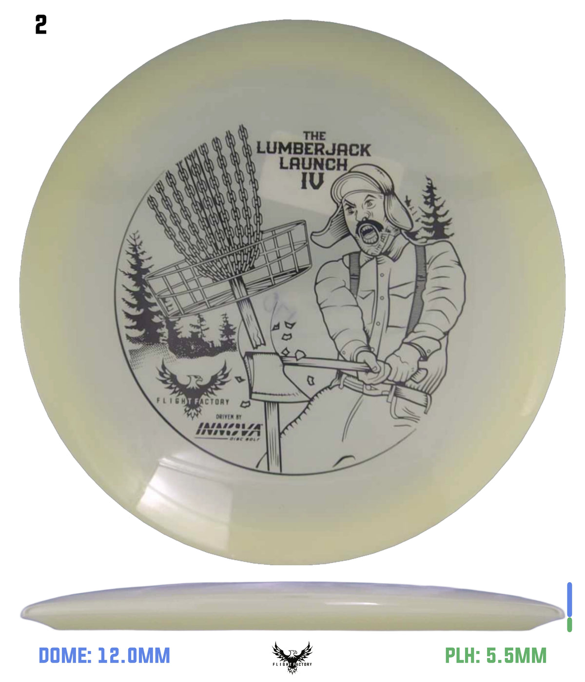 Innova Glow Champion Teebird - Lumberjack Launch 4