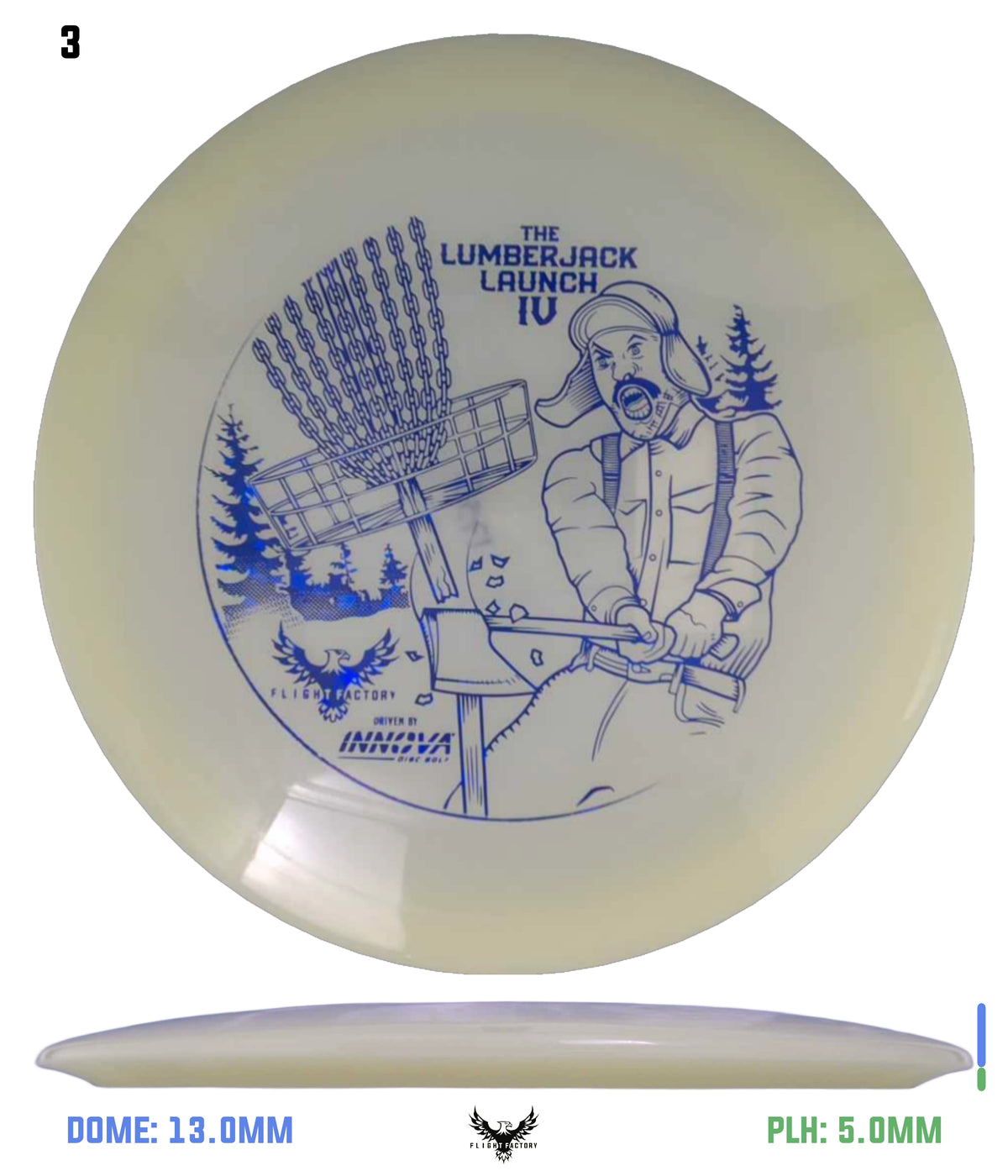 Innova Glow Champion Teebird - Lumberjack Launch 4