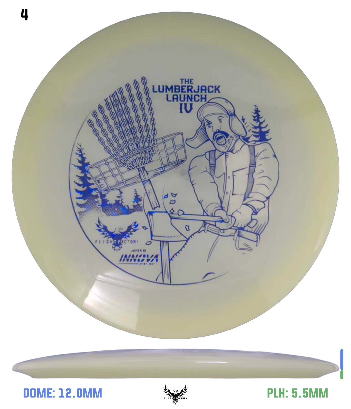 Innova Glow Champion Teebird - Lumberjack Launch 4