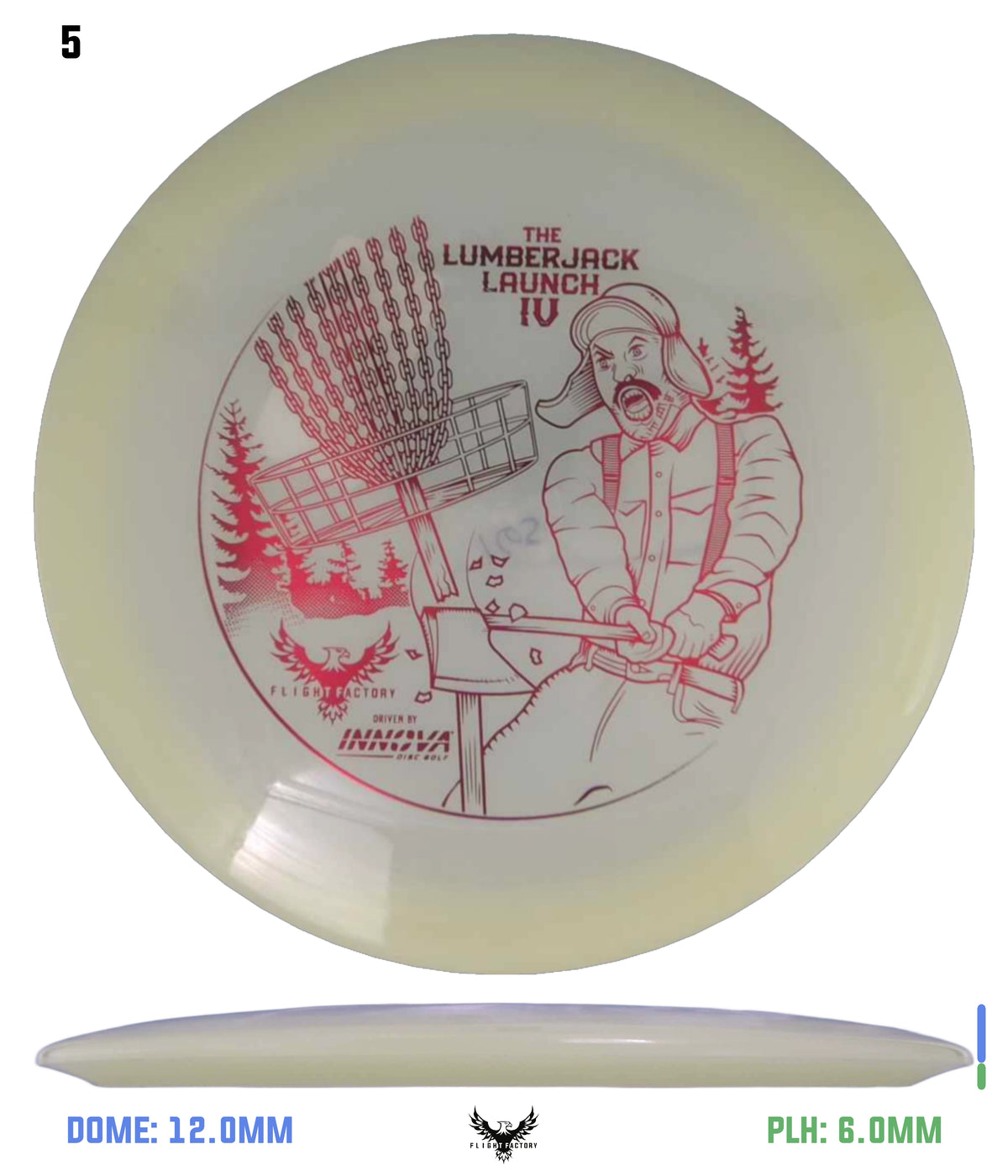 Innova Glow Champion Teebird - Lumberjack Launch 4