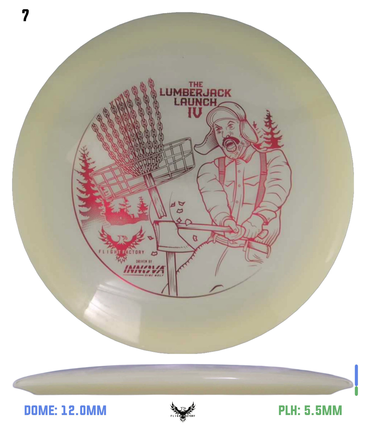 Innova Glow Champion Teebird - Lumberjack Launch 4