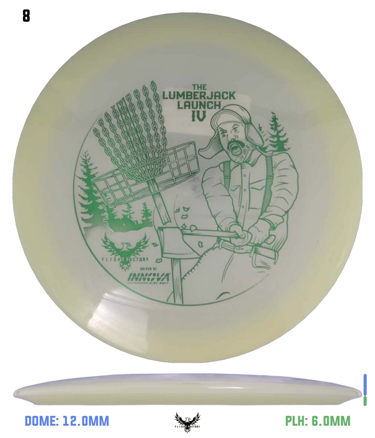 Innova Glow Champion Teebird - Lumberjack Launch 4