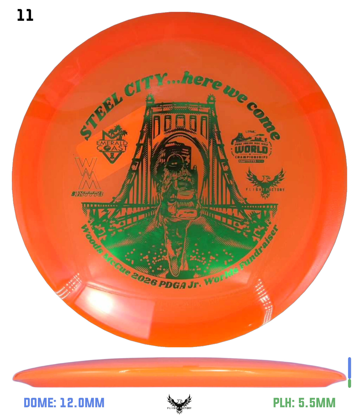 Innova Champion Teebird Woods McCue Fundraiser Discs