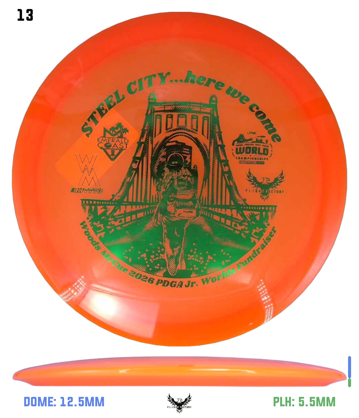 Innova Champion Teebird Woods McCue Fundraiser Discs