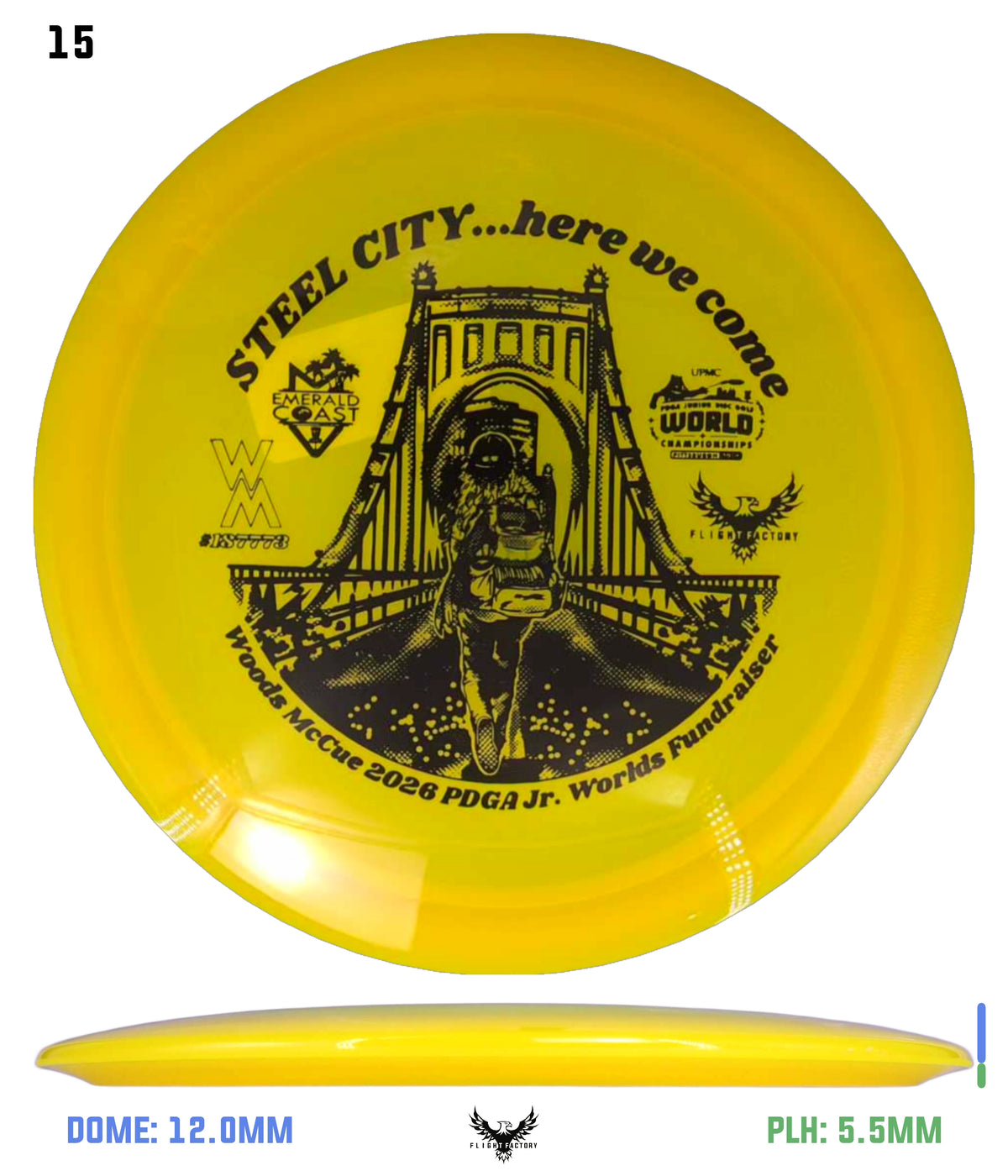 Innova Champion Teebird Woods McCue Fundraiser Discs