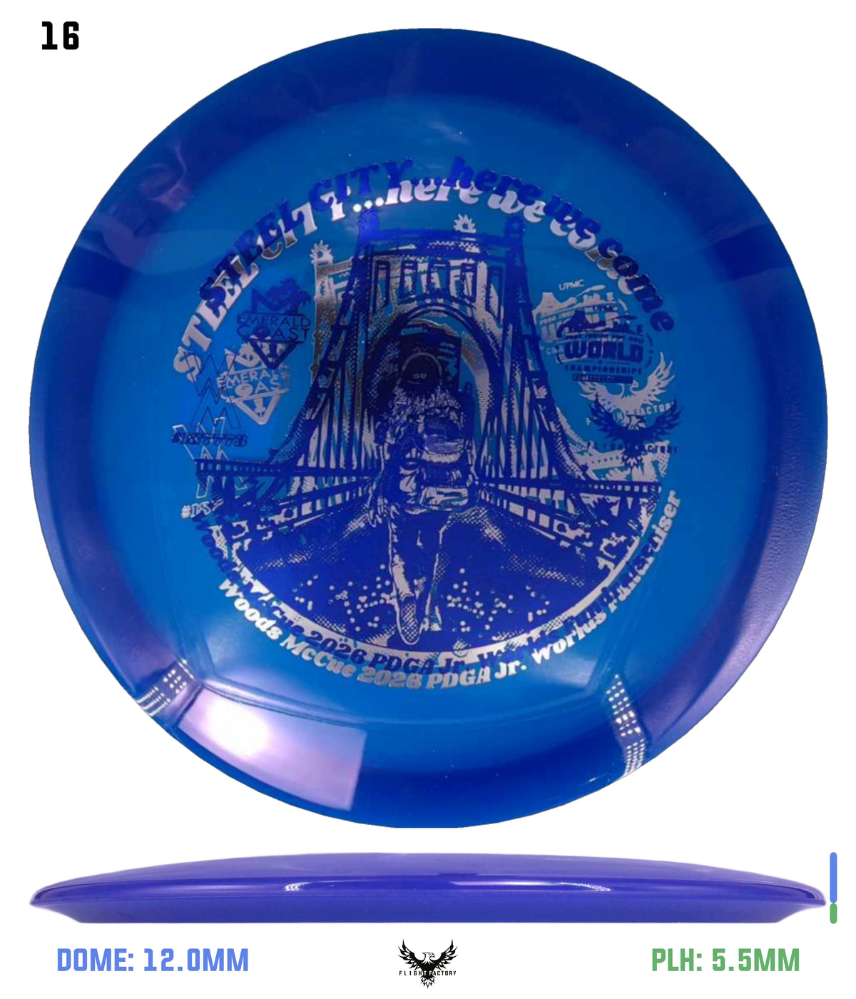 Innova Champion Teebird Woods McCue Fundraiser Discs