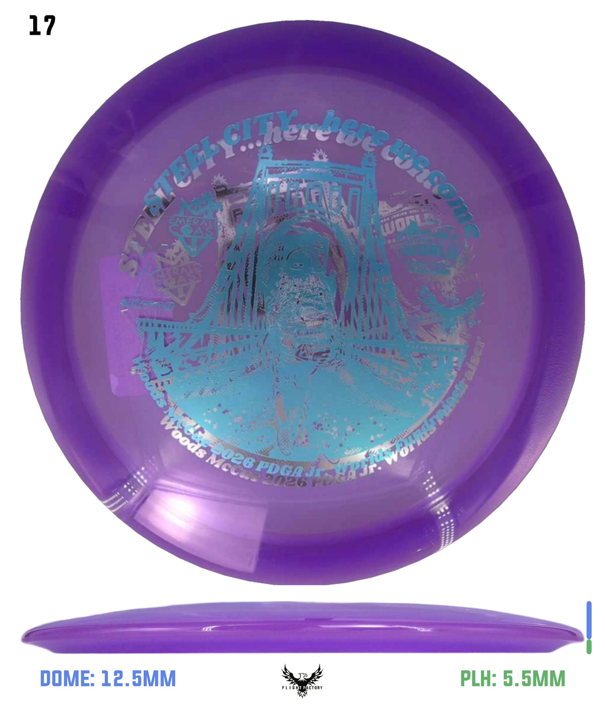 Innova Champion Teebird Woods McCue Fundraiser Discs