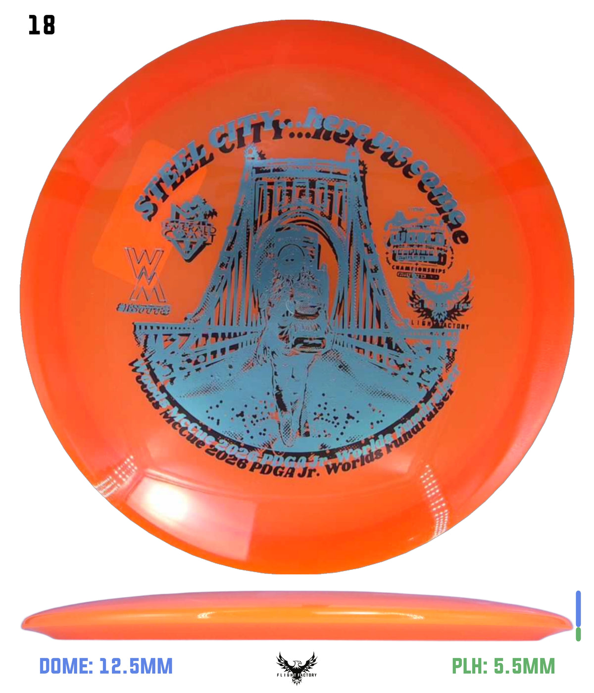 Innova Champion Teebird Woods McCue Fundraiser Discs