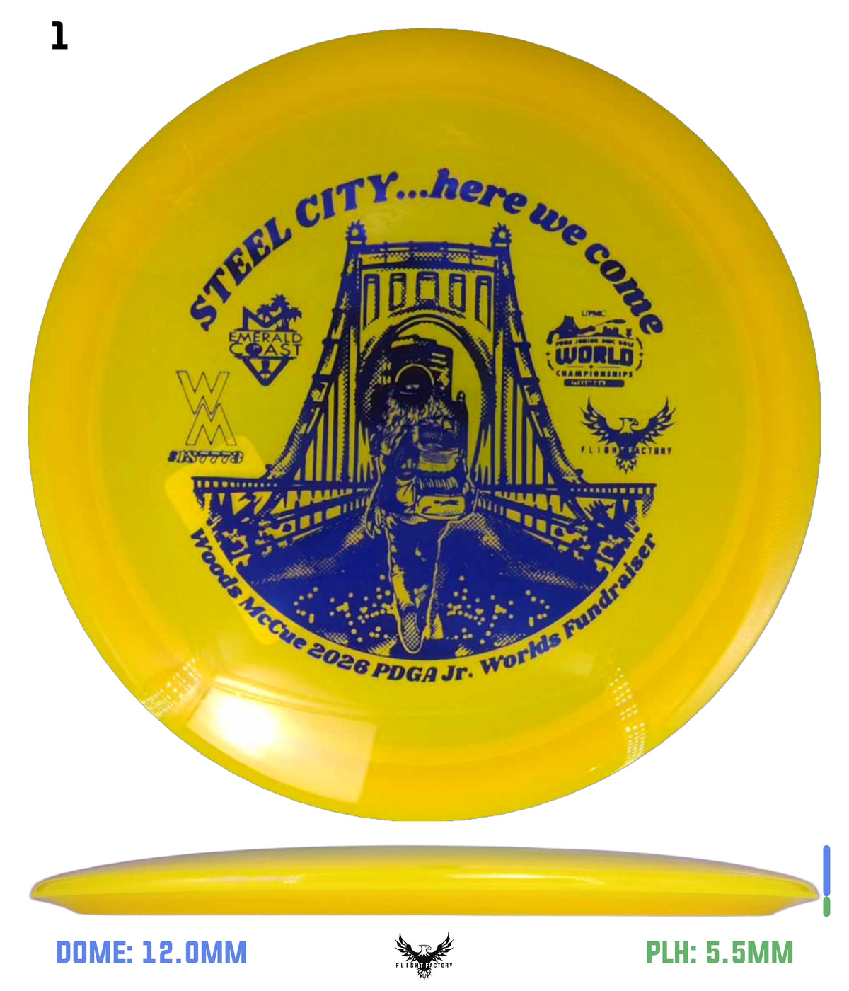 Innova Champion Teebird Woods McCue Fundraiser Discs