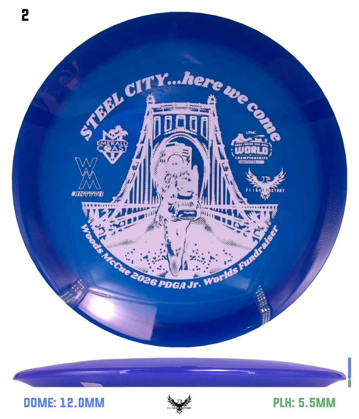Innova Champion Teebird Woods McCue Fundraiser Discs