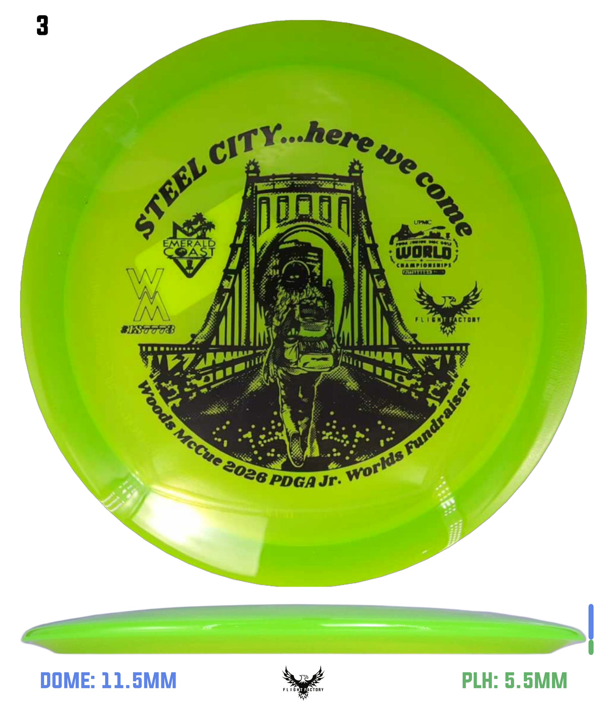 Innova Champion Teebird Woods McCue Fundraiser Discs