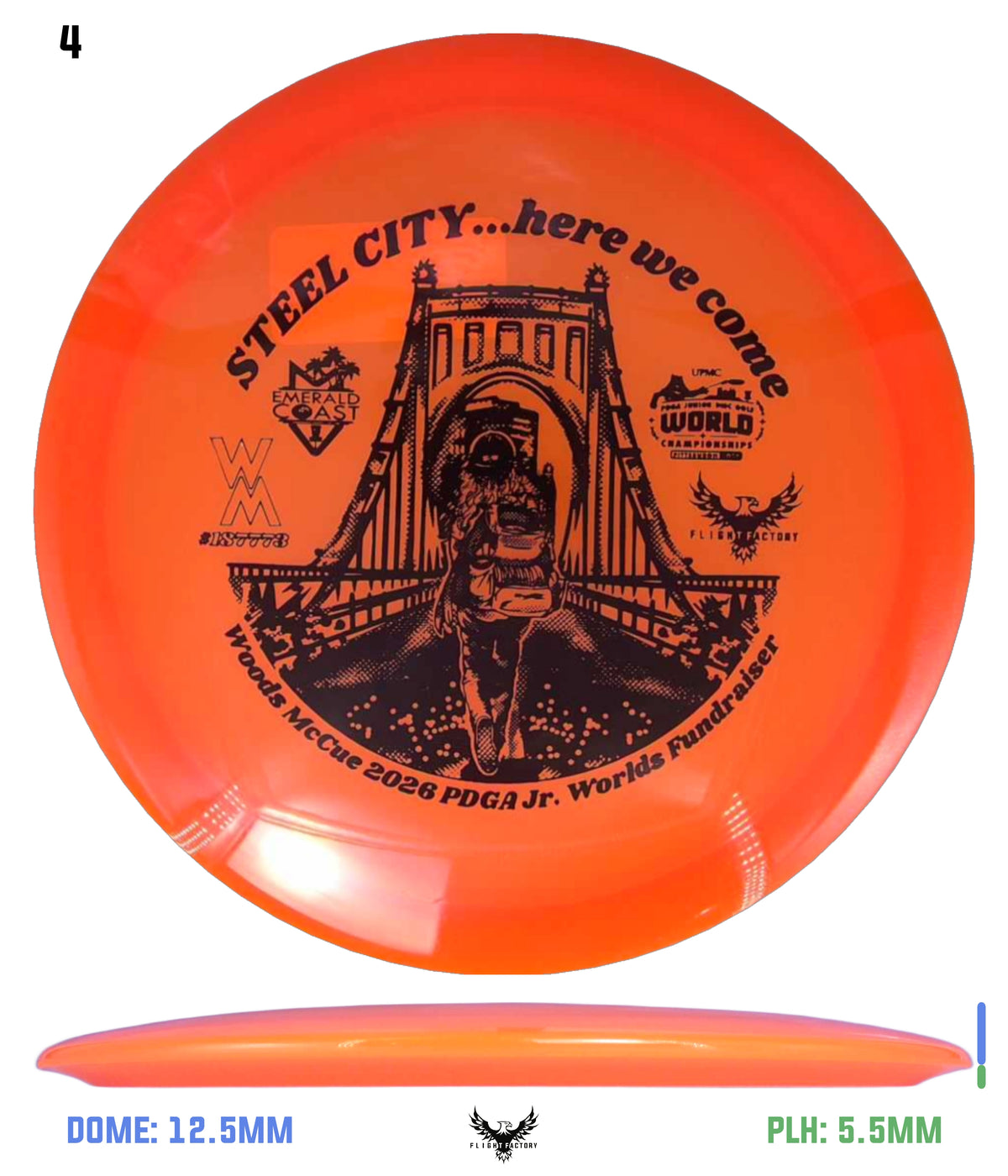 Innova Champion Teebird Woods McCue Fundraiser Discs