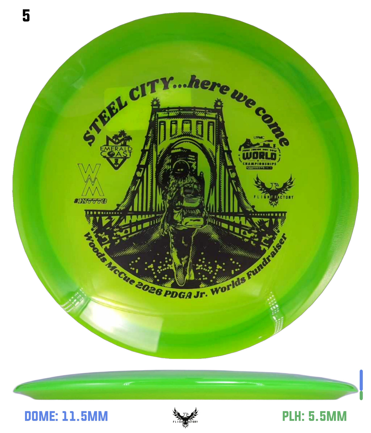 Innova Champion Teebird Woods McCue Fundraiser Discs
