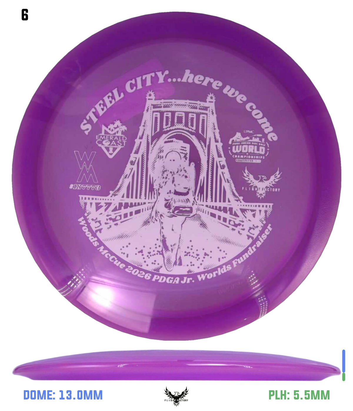 Innova Champion Teebird Woods McCue Fundraiser Discs