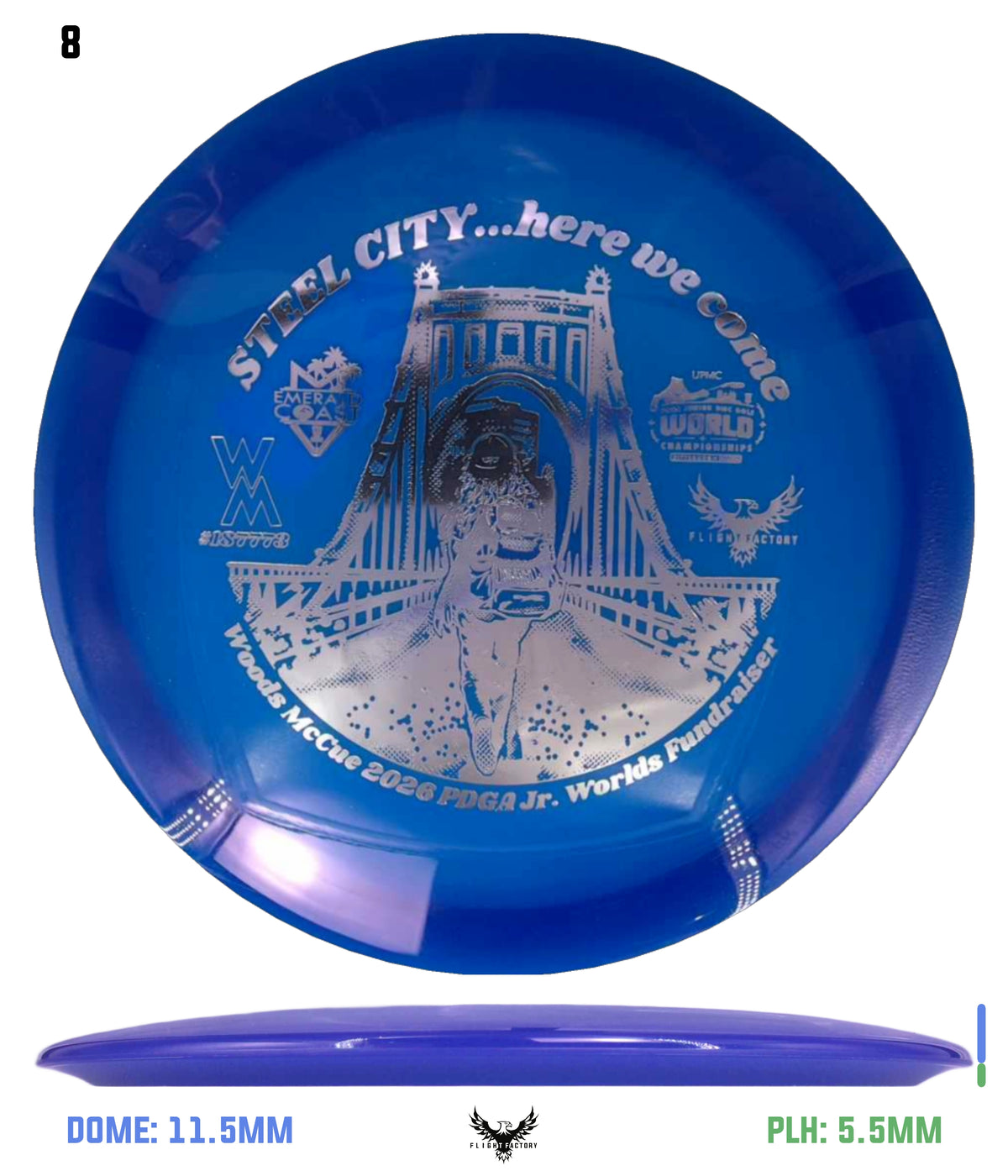 Innova Champion Teebird Woods McCue Fundraiser Discs