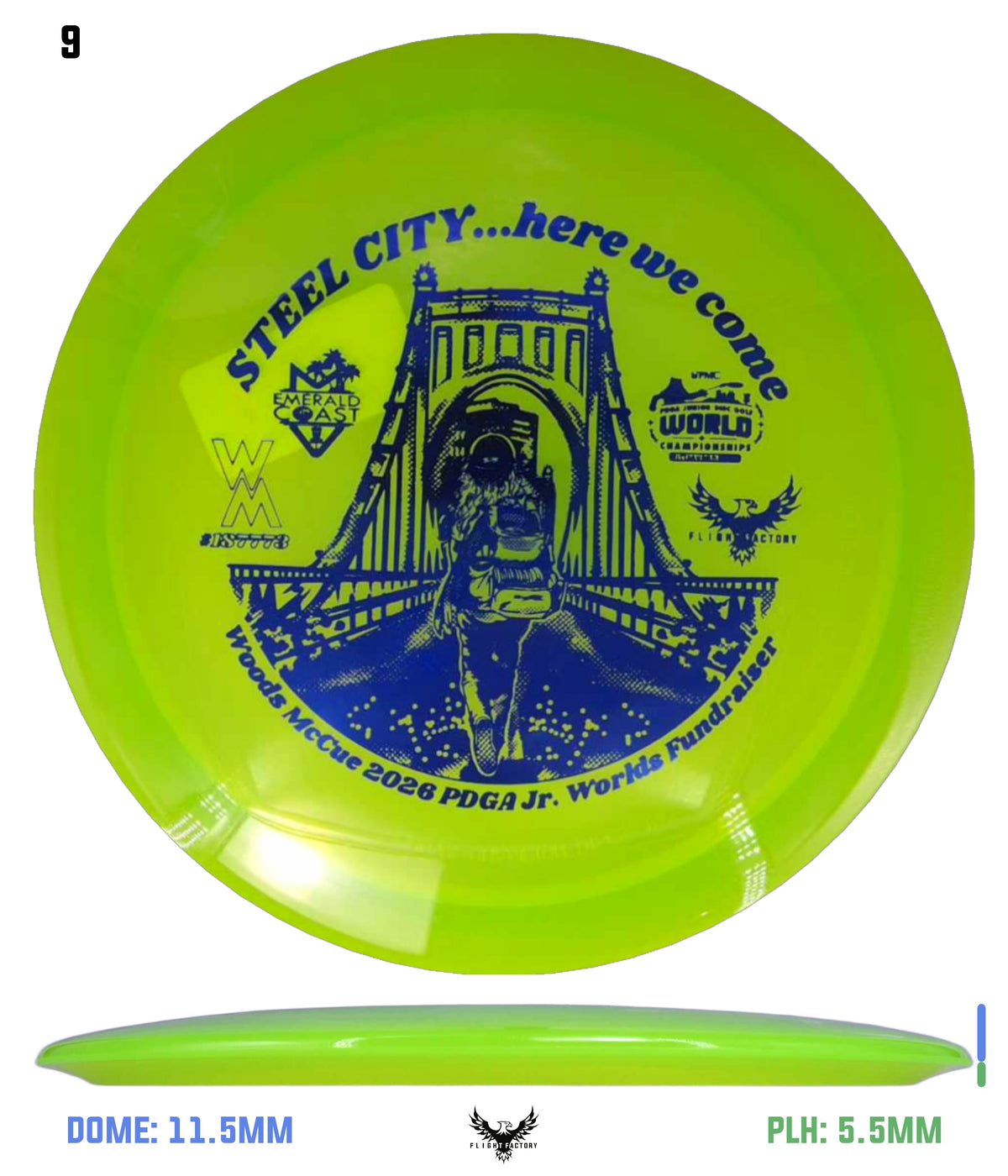 Innova Champion Teebird Woods McCue Fundraiser Discs