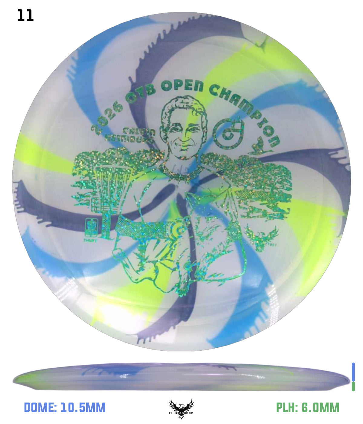 Innova Champion I-Dye Thunderbird - Calvin Heimburg 2026 OTB Champion