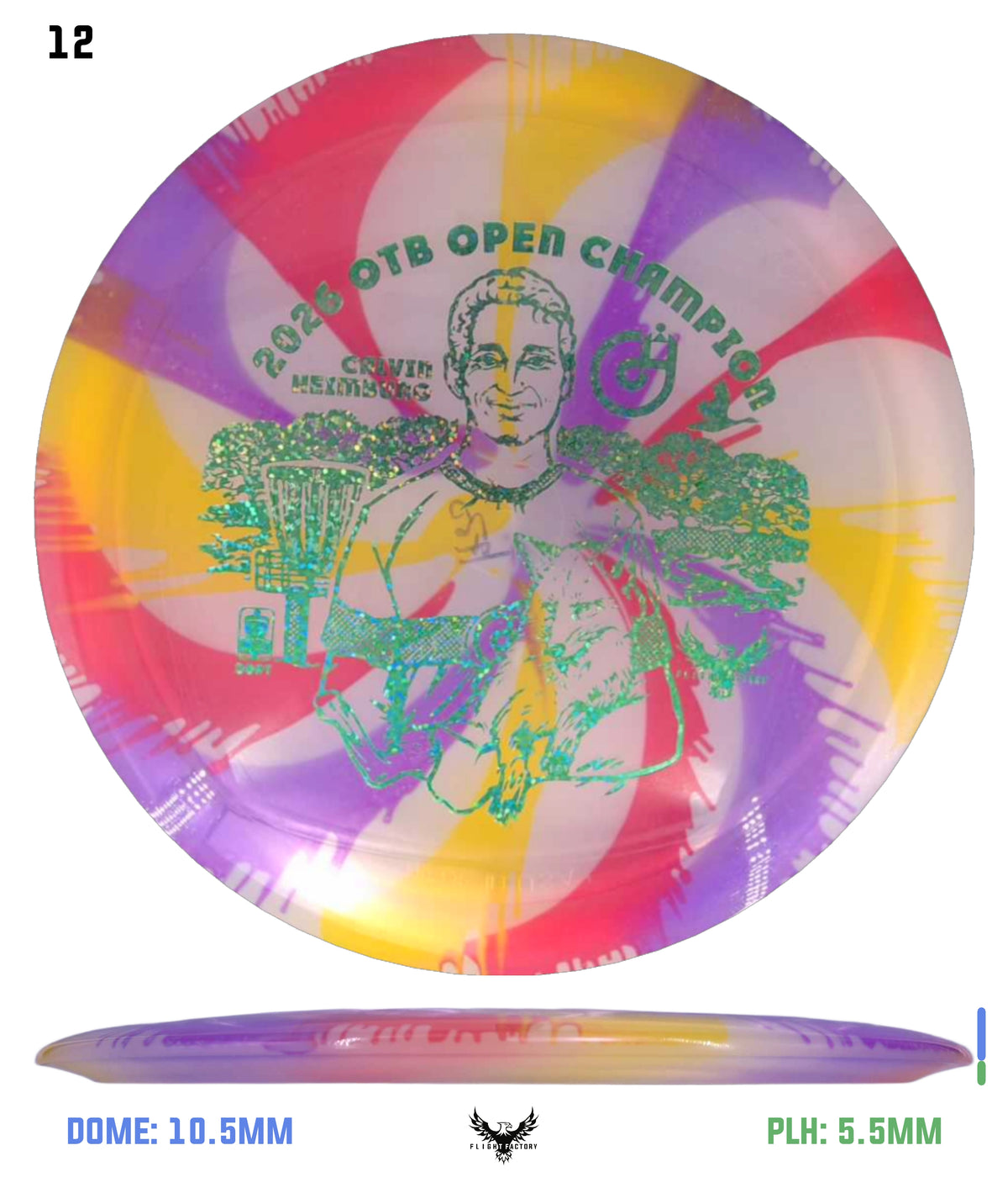 Innova Champion I-Dye Thunderbird - Calvin Heimburg 2026 OTB Champion