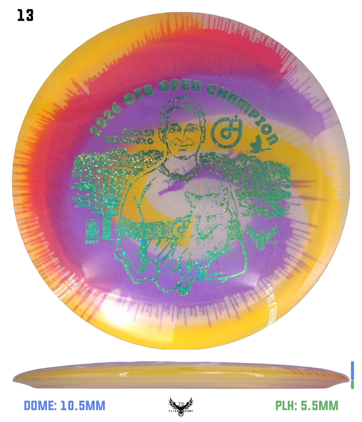 Innova Champion I-Dye Thunderbird - Calvin Heimburg 2026 OTB Champion