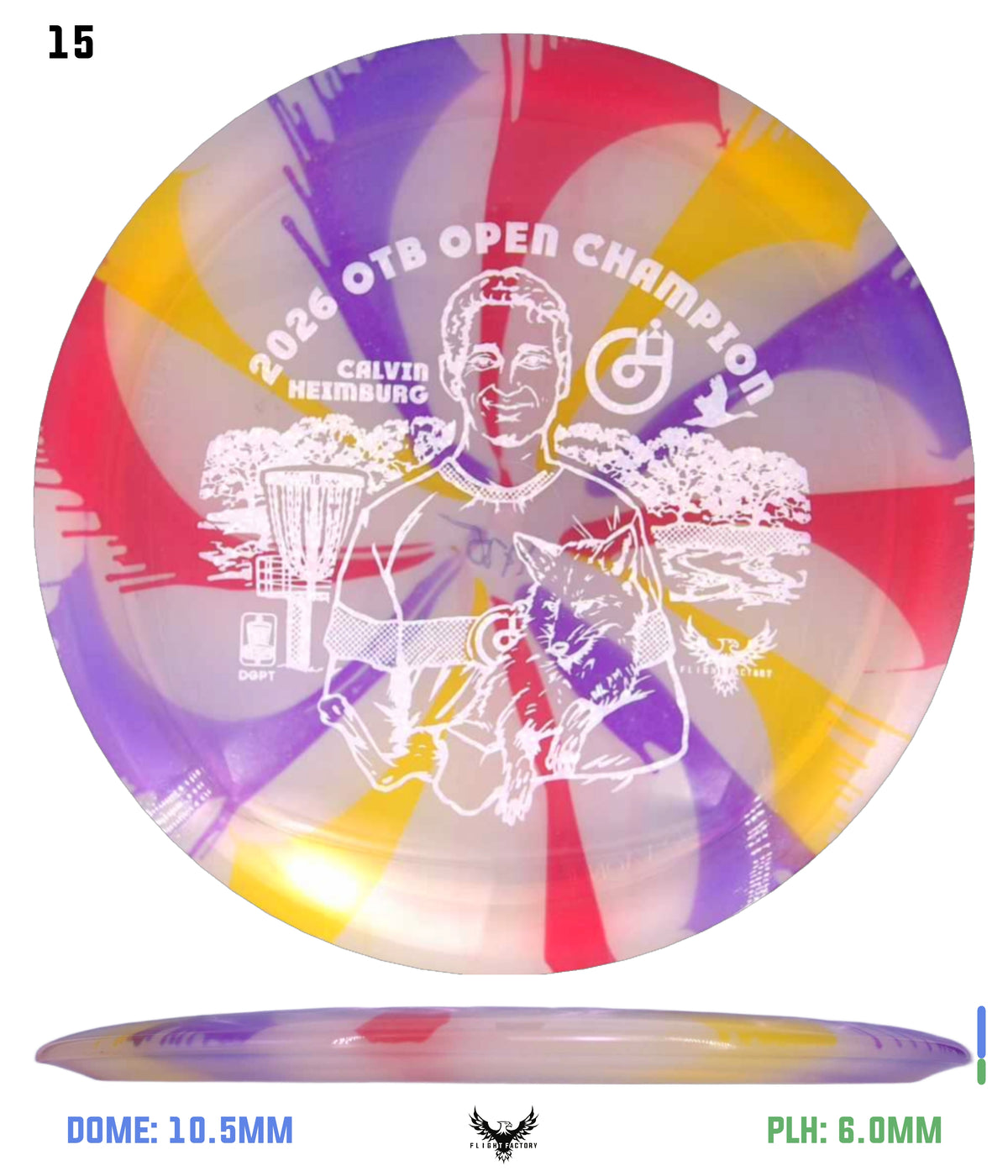 Innova Champion I-Dye Thunderbird - Calvin Heimburg 2026 OTB Champion