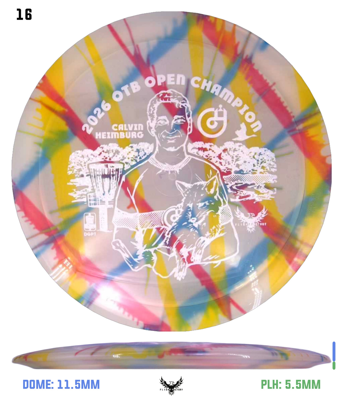 Innova Champion I-Dye Thunderbird - Calvin Heimburg 2026 OTB Champion