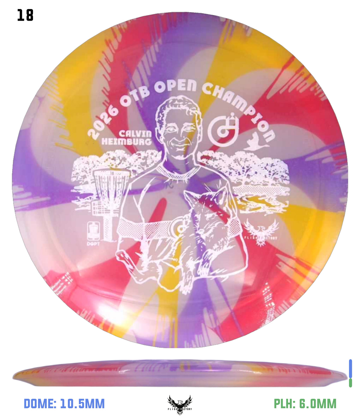 Innova Champion I-Dye Thunderbird - Calvin Heimburg 2026 OTB Champion