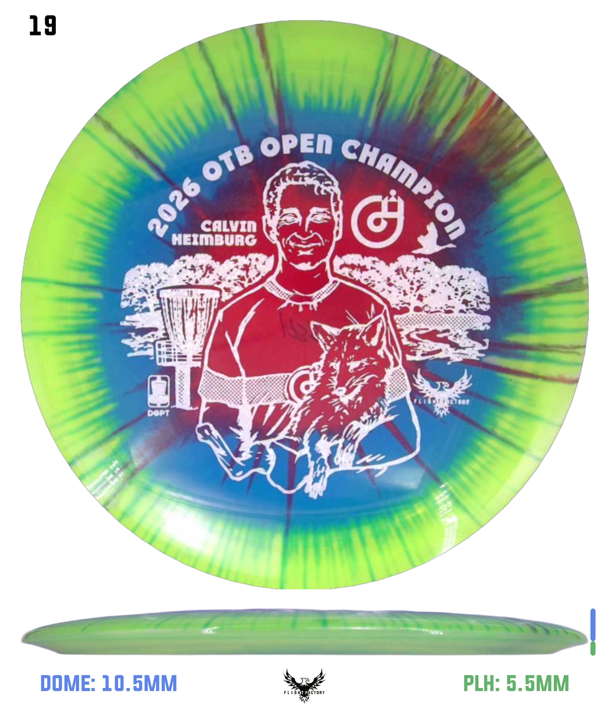 Innova Champion I-Dye Thunderbird - Calvin Heimburg 2026 OTB Champion