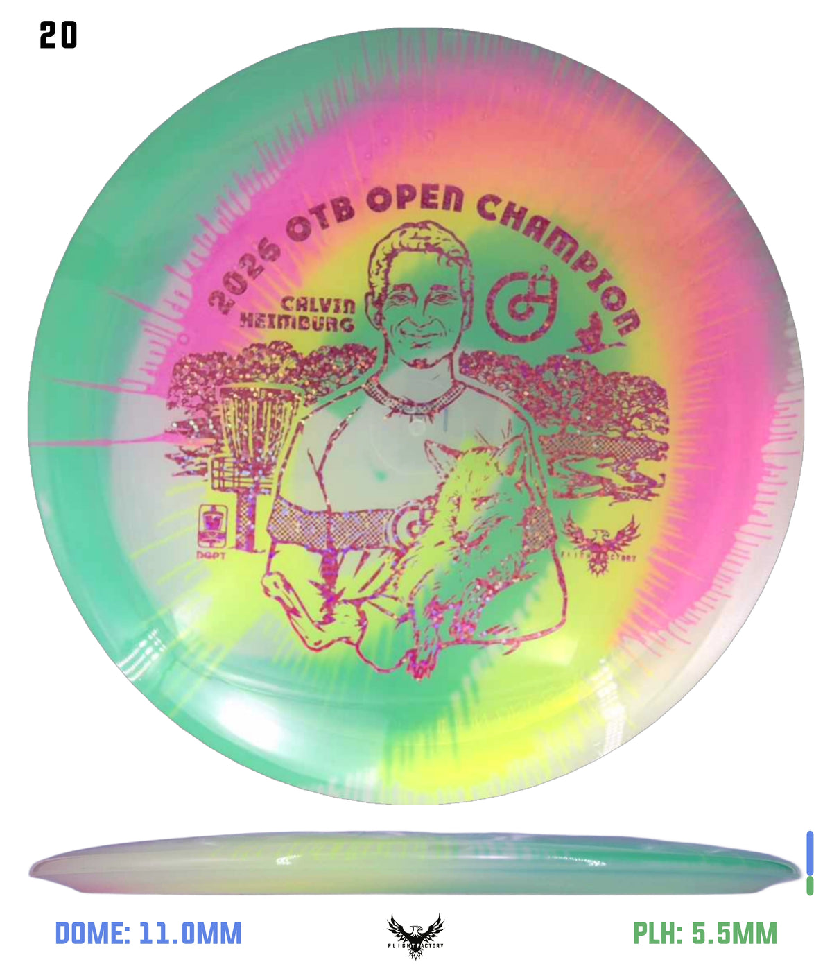 Innova Champion I-Dye Thunderbird - Calvin Heimburg 2026 OTB Champion