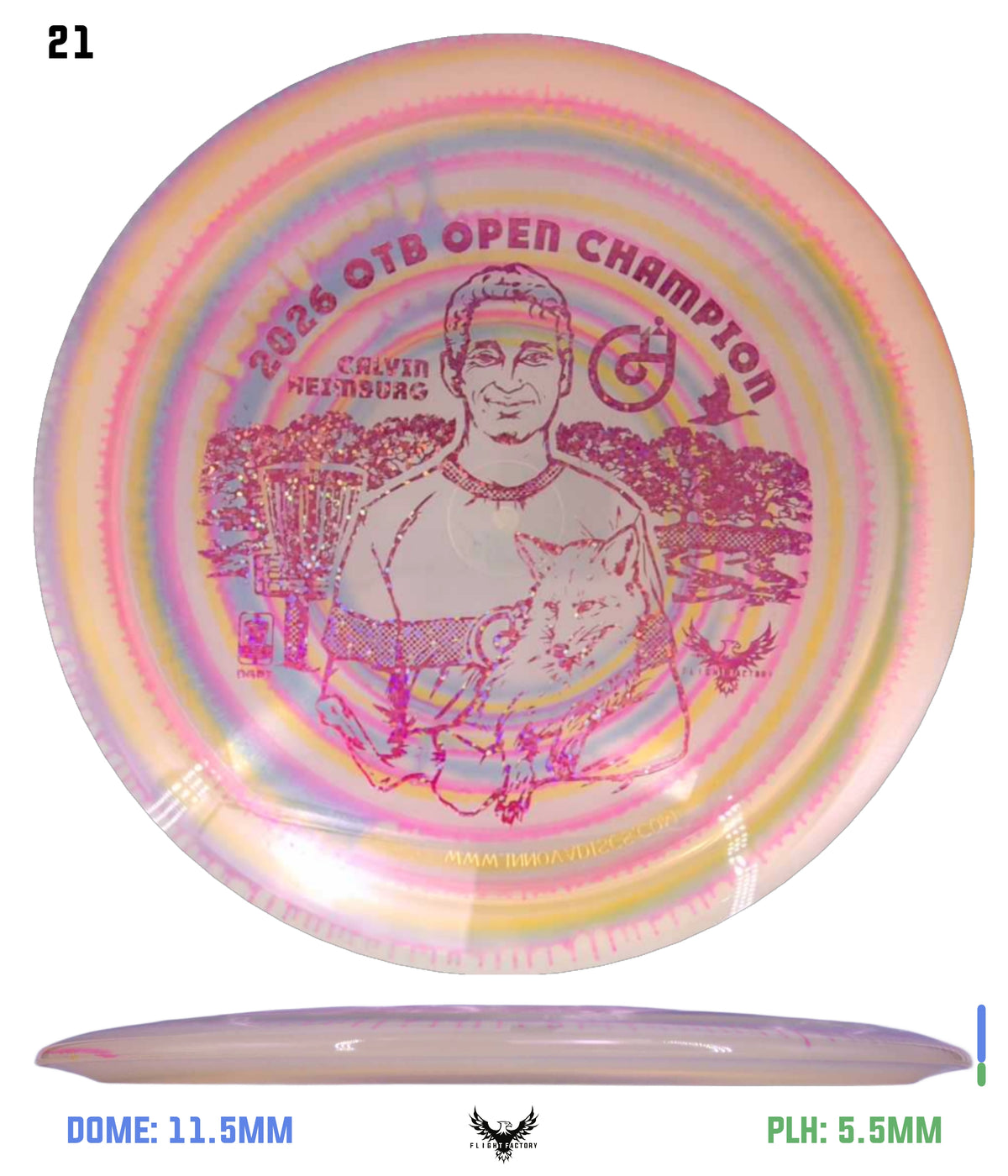Innova Champion I-Dye Thunderbird - Calvin Heimburg 2026 OTB Champion