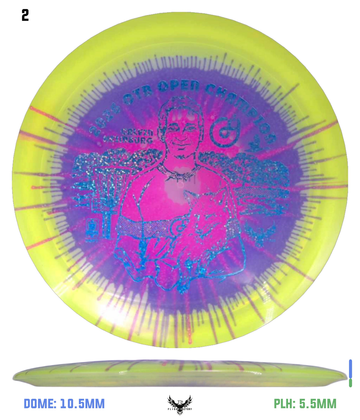 Innova Champion I-Dye Thunderbird - Calvin Heimburg 2026 OTB Champion