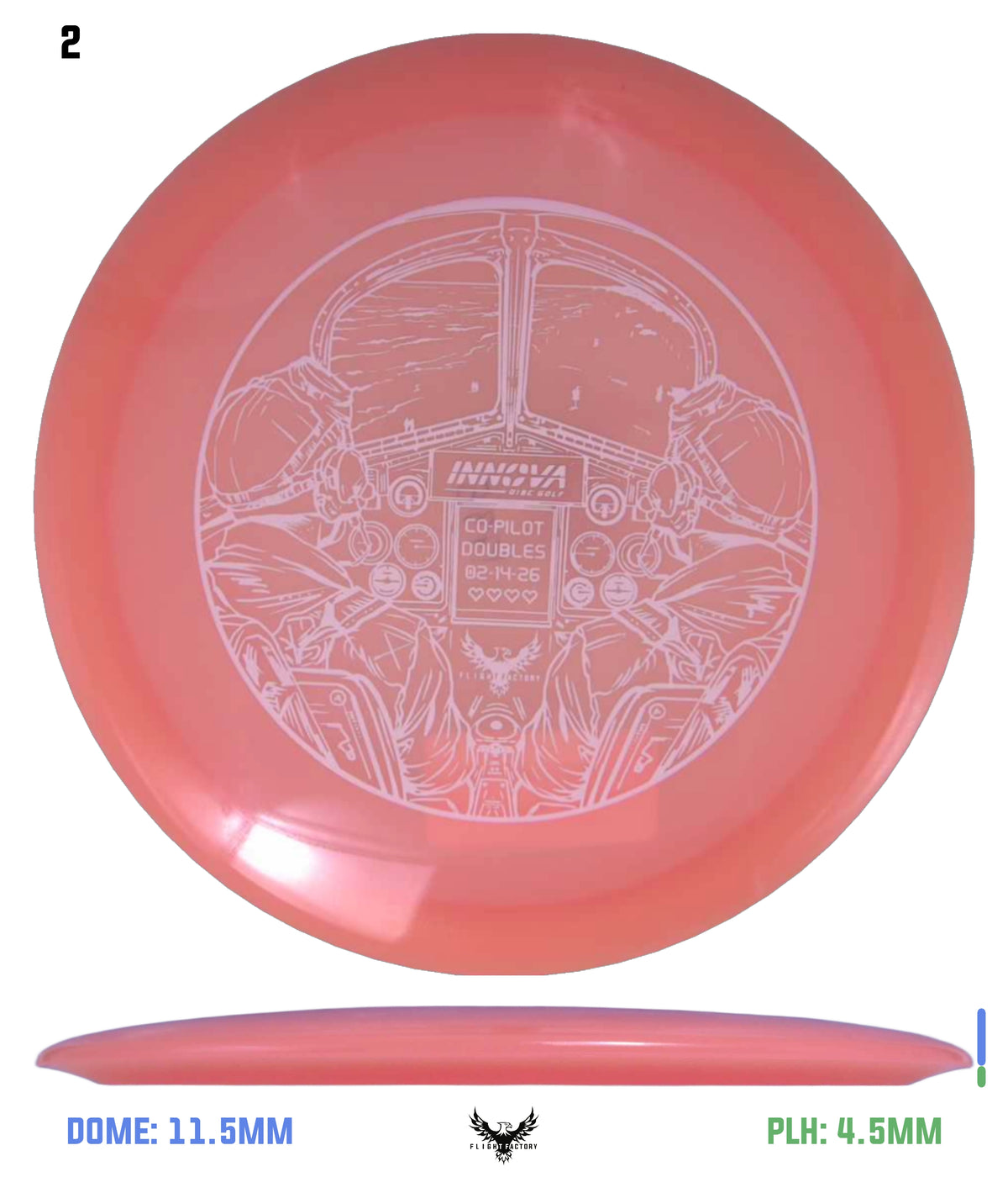 Innova Proto Glow Champion Thunderbird - Flight Factory Co-Pilot Doubles