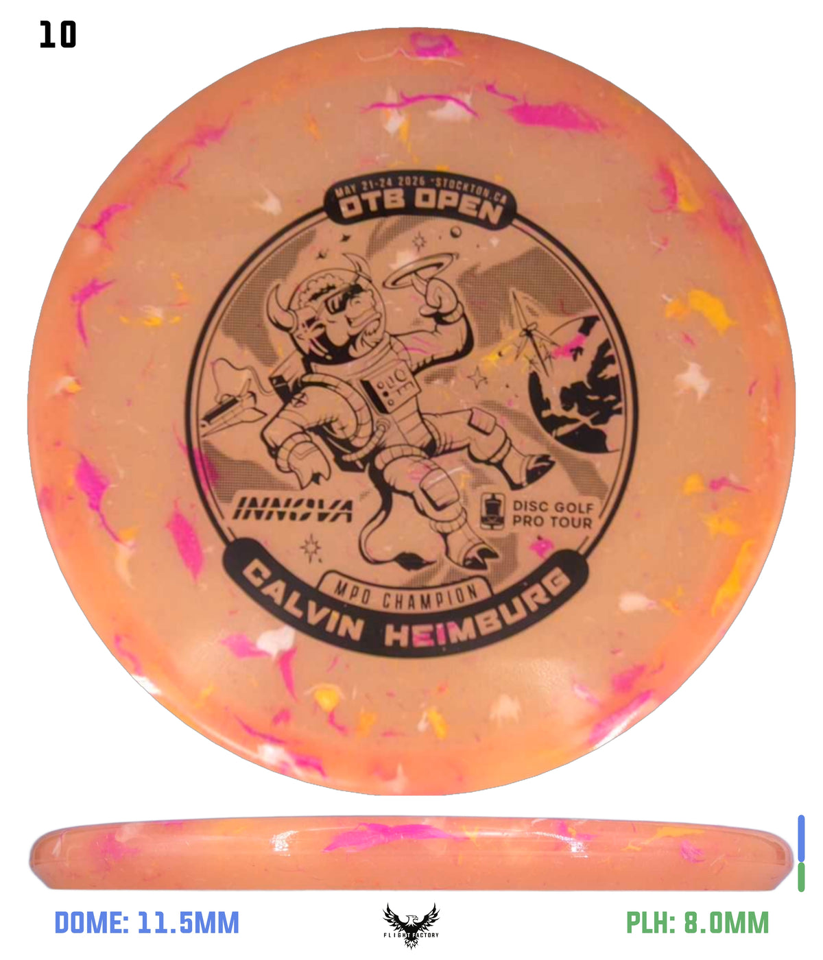 Innova Party Time Toro - Calvin Heimburg Commemorative