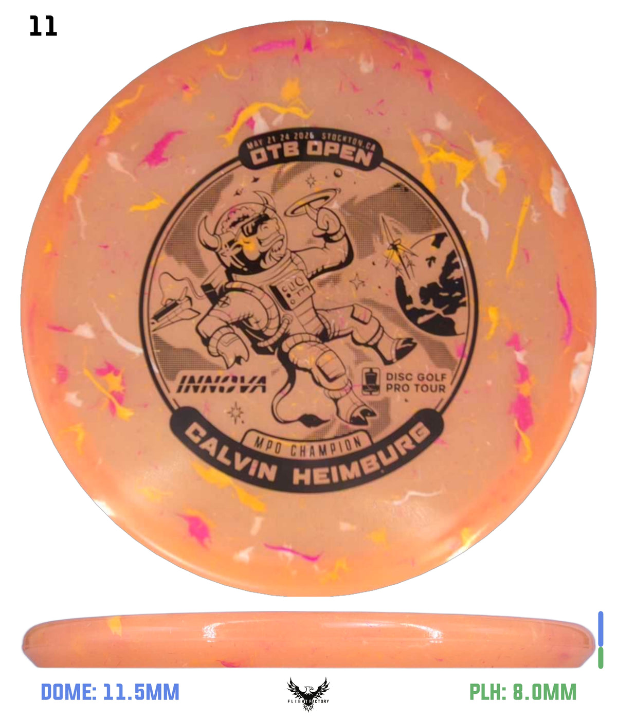 Innova Party Time Toro - Calvin Heimburg Commemorative