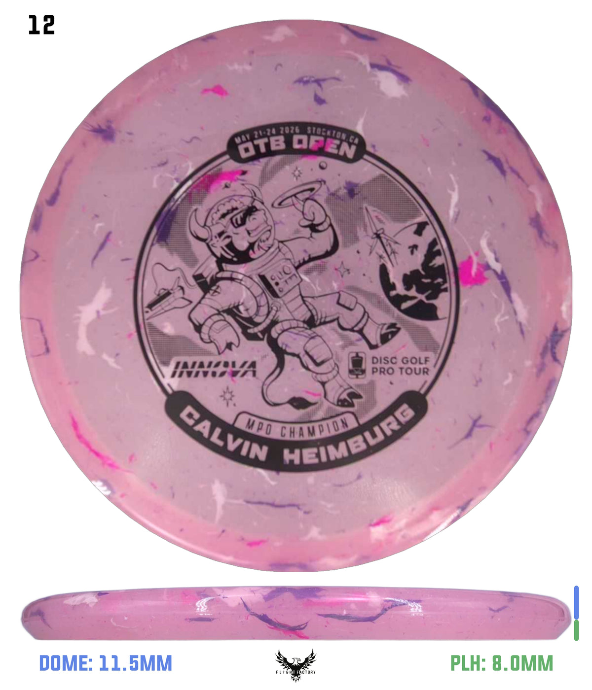 Innova Party Time Toro - Calvin Heimburg Commemorative