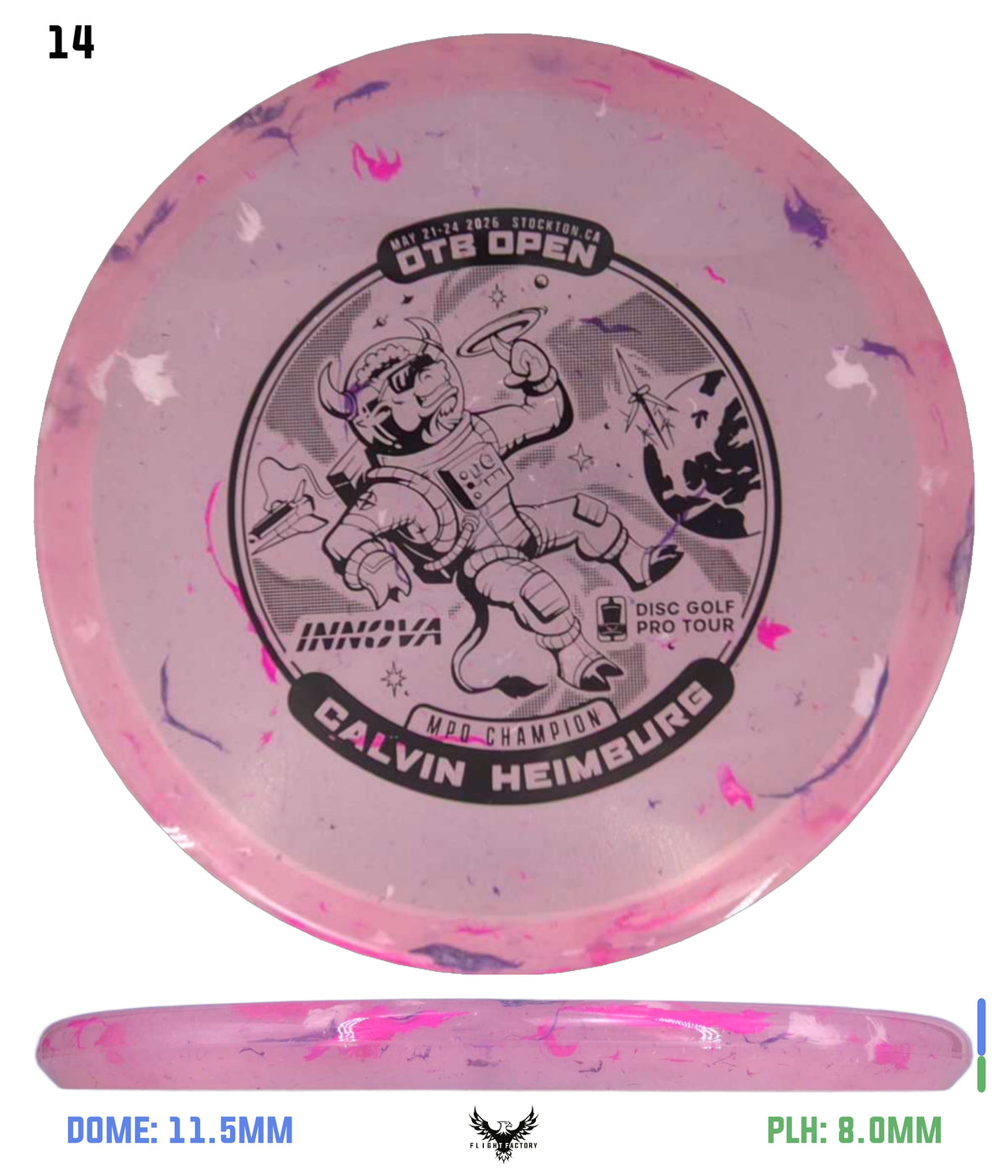 Innova Party Time Toro - Calvin Heimburg Commemorative