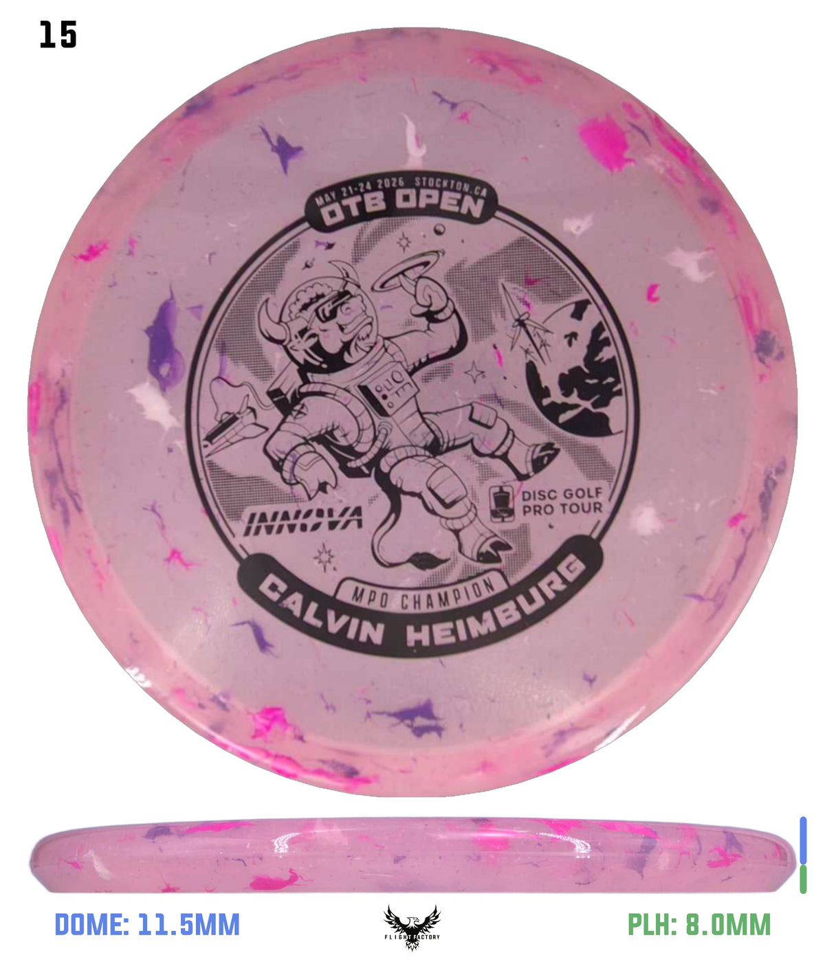 Innova Party Time Toro - Calvin Heimburg Commemorative