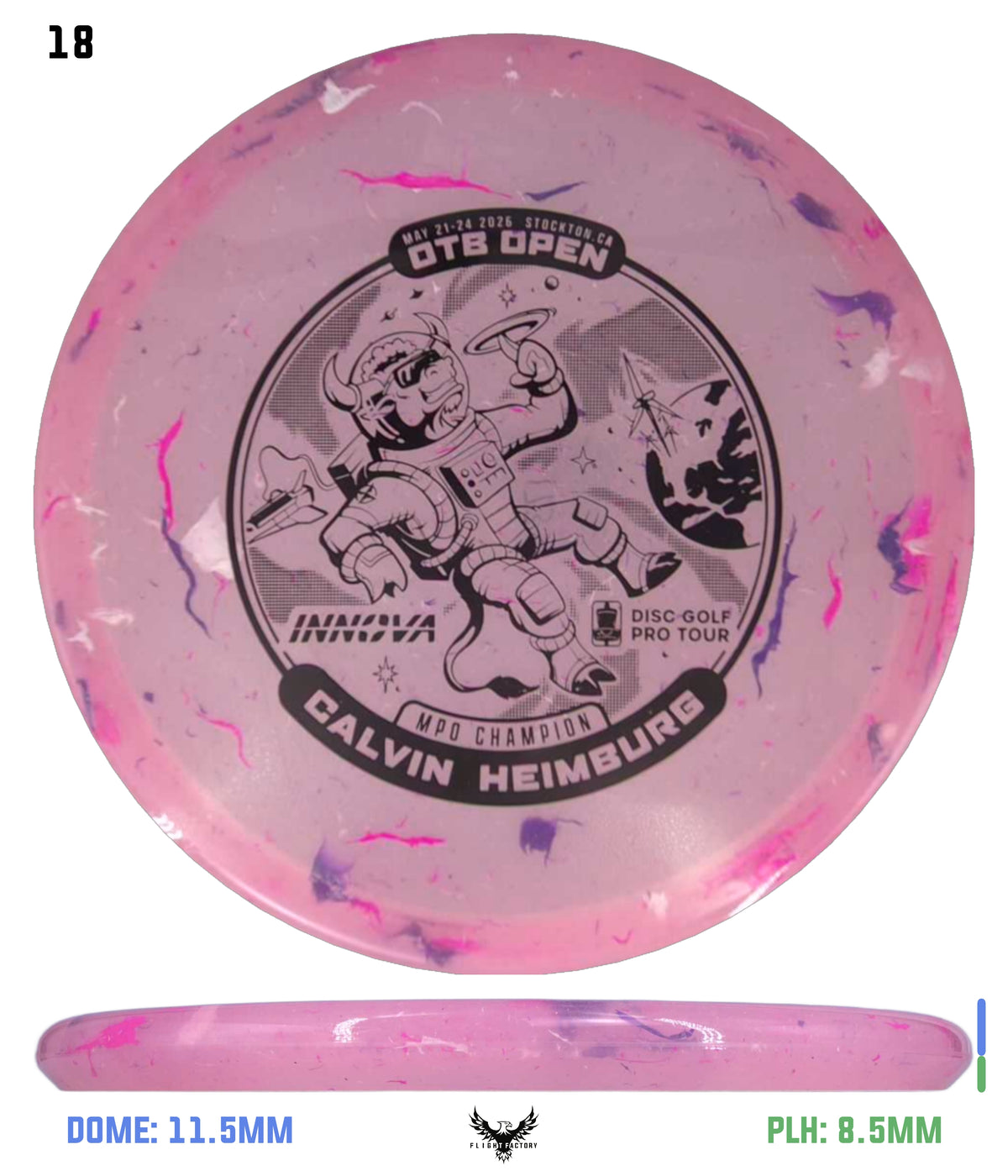 Innova Party Time Toro - Calvin Heimburg Commemorative