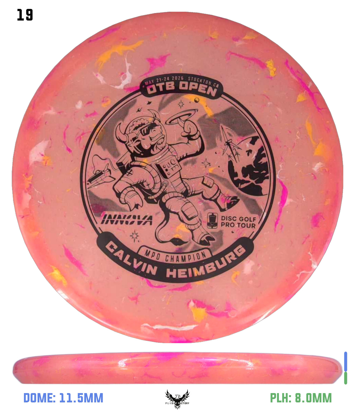 Innova Party Time Toro - Calvin Heimburg Commemorative