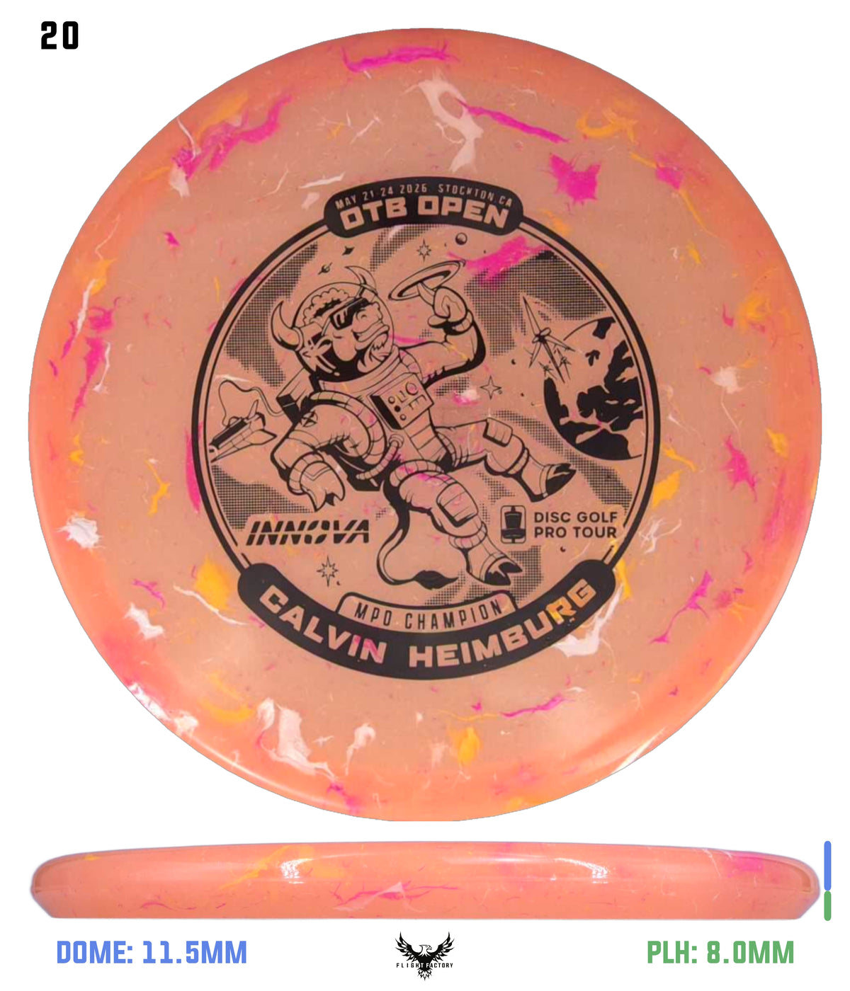 Innova Party Time Toro - Calvin Heimburg Commemorative