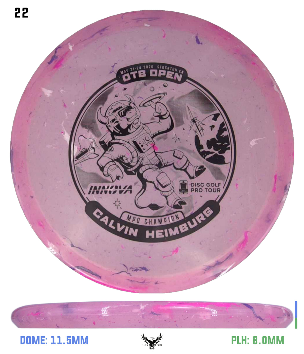 Innova Party Time Toro - Calvin Heimburg Commemorative