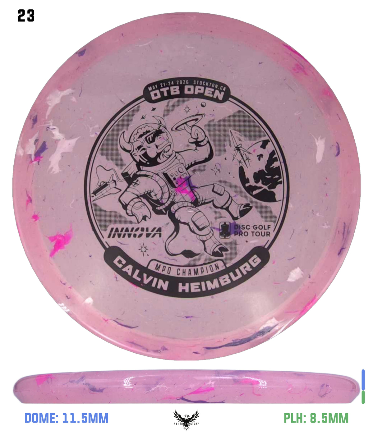 Innova Party Time Toro - Calvin Heimburg Commemorative