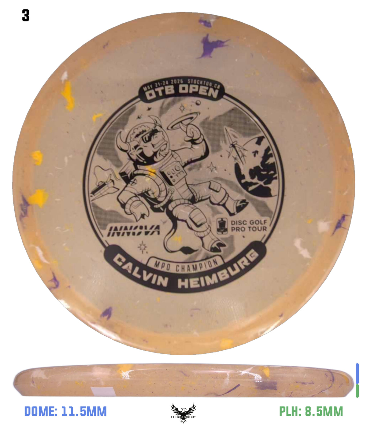 Innova Party Time Toro - Calvin Heimburg Commemorative