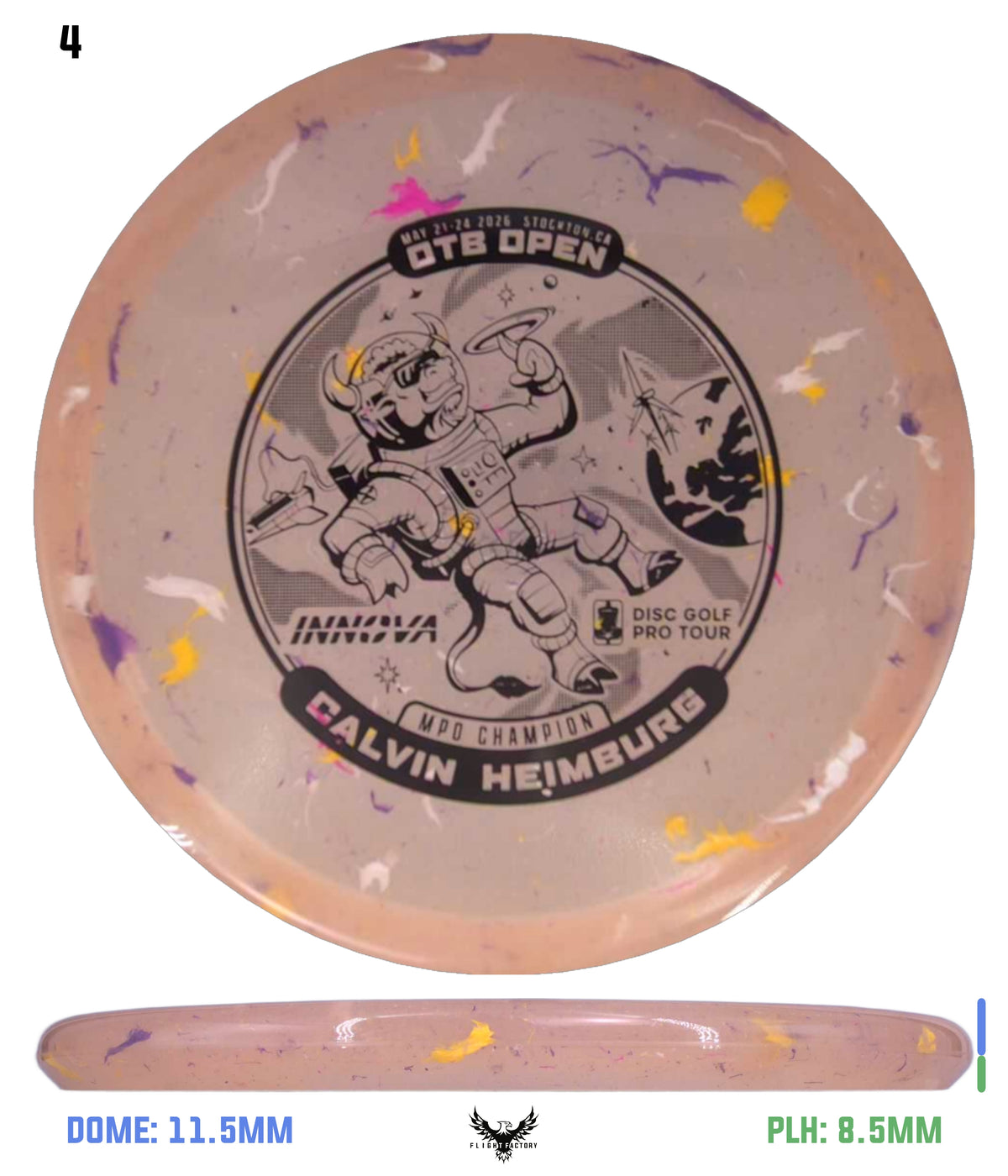 Innova Party Time Toro - Calvin Heimburg Commemorative