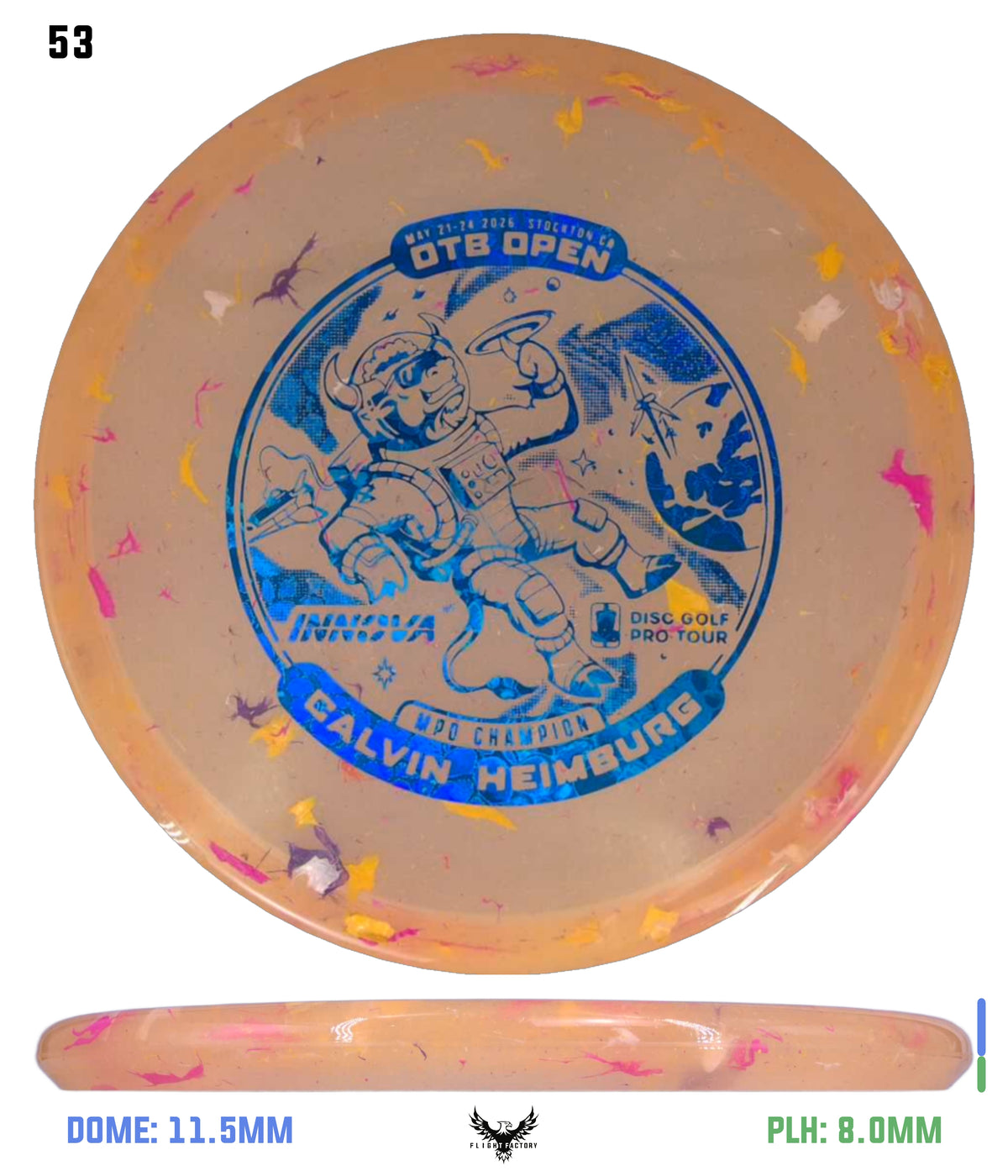 Innova Party Time Toro - Calvin Heimburg Commemorative