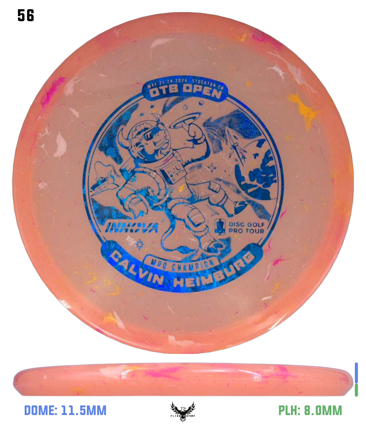 Innova Party Time Toro - Calvin Heimburg Commemorative