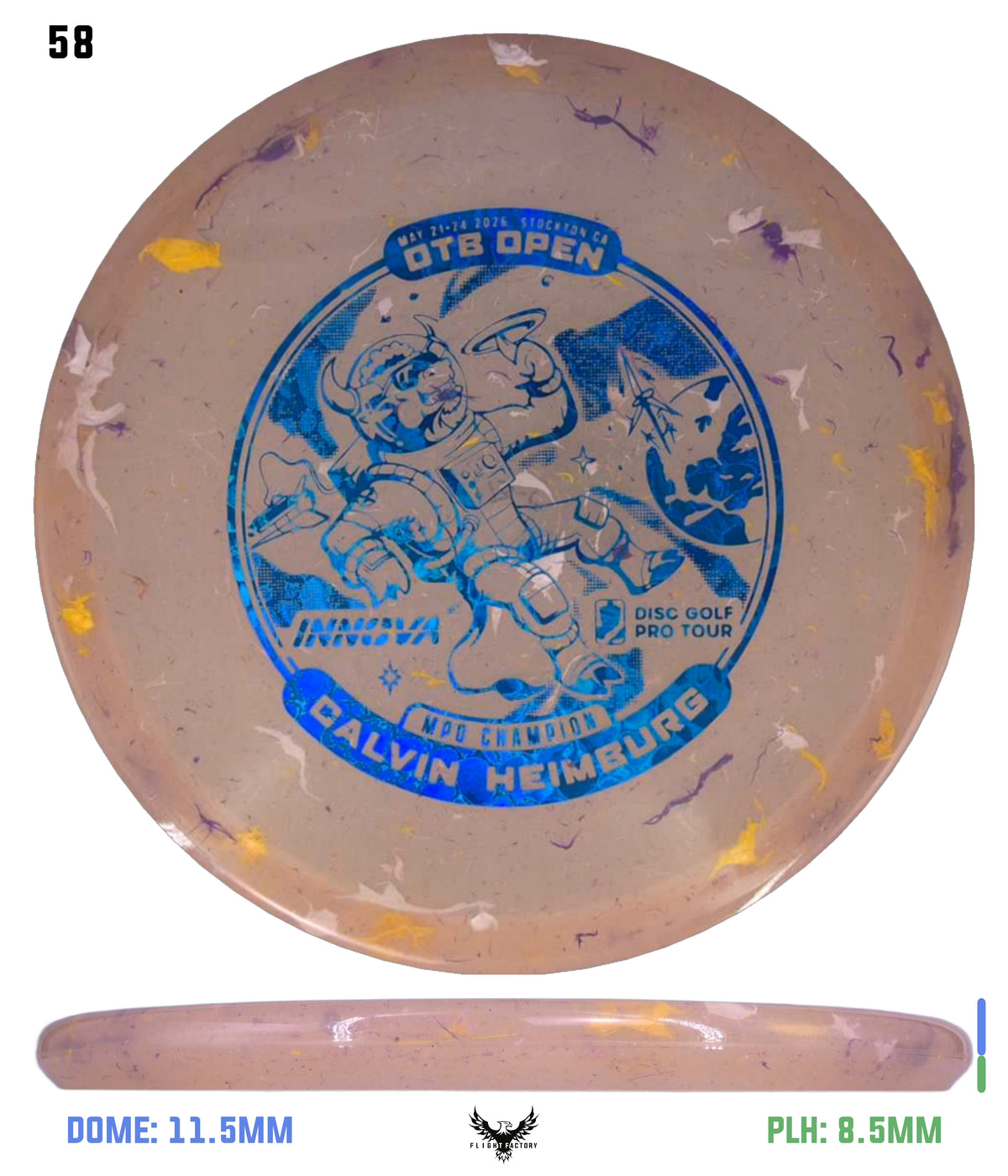 Innova Party Time Toro - Calvin Heimburg Commemorative