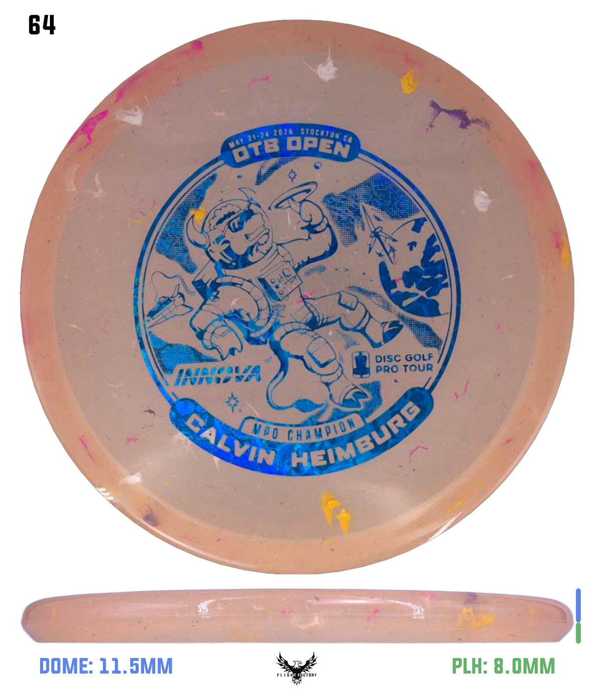 Innova Party Time Toro - Calvin Heimburg Commemorative