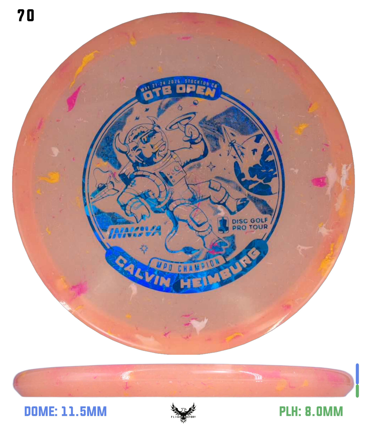 Innova Party Time Toro - Calvin Heimburg Commemorative